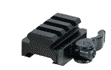 UTG Sporting Type - Picatinny Rail 3 Slot Mount - QD Lever Lock Adaptor and Riser, Medium Profile